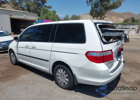 2007 Honda Odyssey Lx from USA, damaged, VIN 5FNRL38257B092353